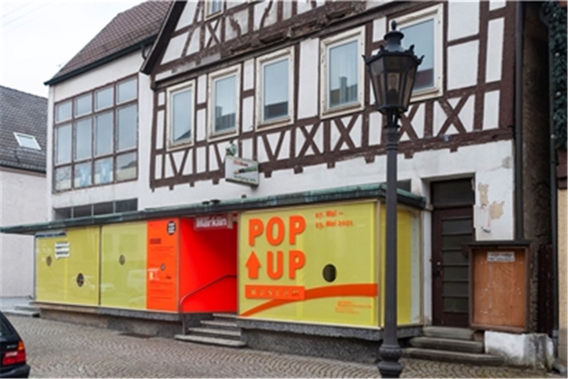 Kultgeschäft wird erst im Juni zum Museum Das Kultgeschäft im Knittlinger Ortskern soll vorübergehend zu einem Museum werden - allerdings nun später. Archivfoto: vh