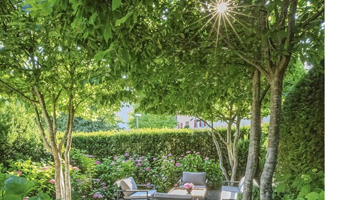 . . . mehreren Sitzecken.