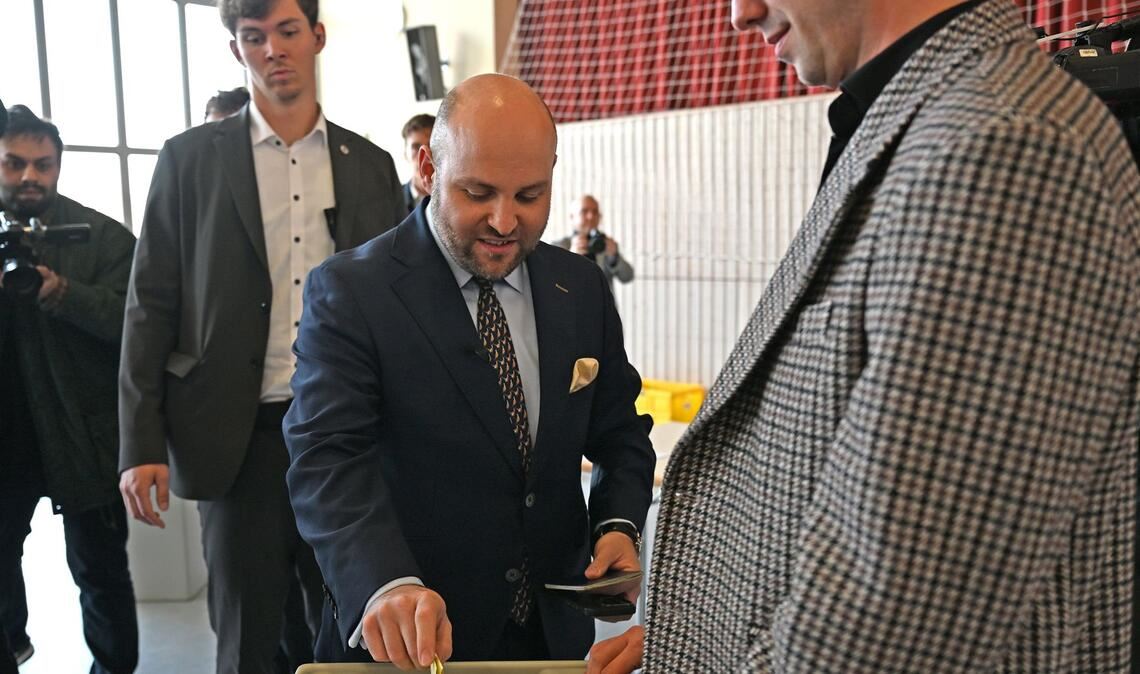 ... seine Stimme in Weil der Stadt ab.