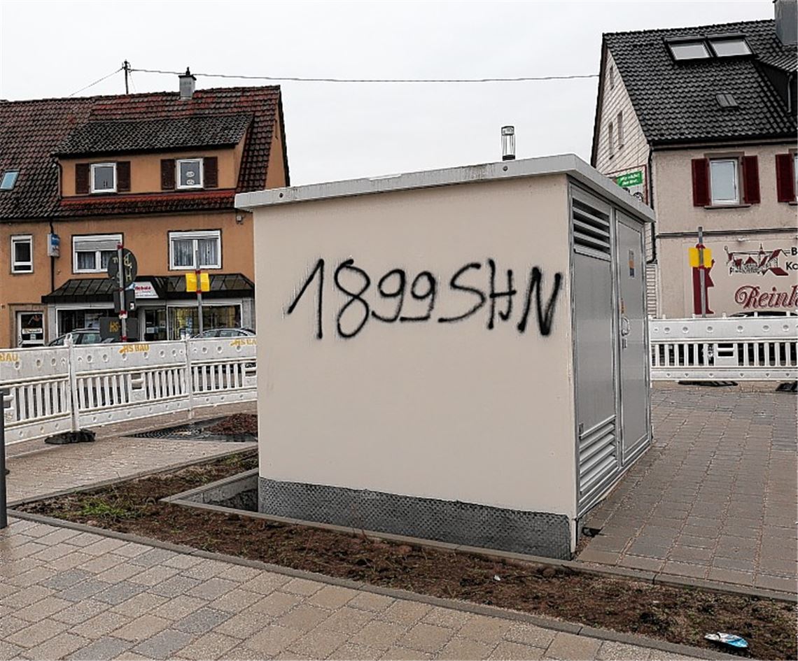 Schmierfinken sorgen für Ärger Schmierfinken sorgen für Ärger