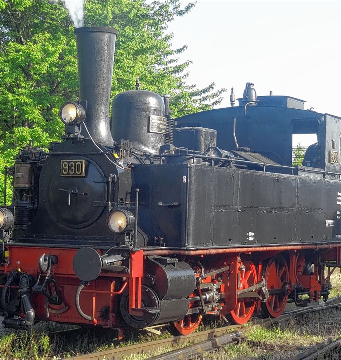 109 Jahre alt ist die Dampflok 930, die am Samstag zwischen Mühlacker und Maulbronn schnauft. Foto: privat