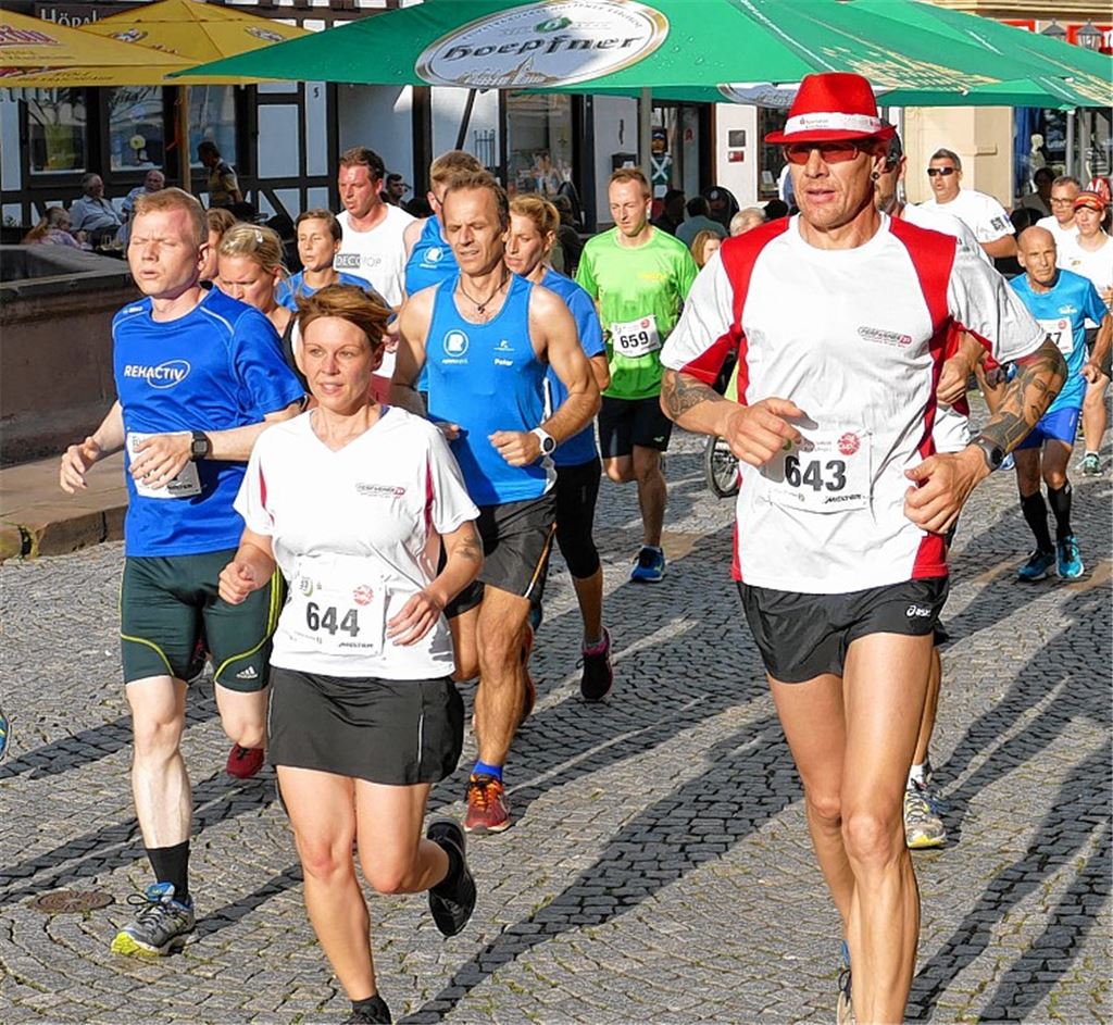 Der Marktplatz ist die härteste Etappe