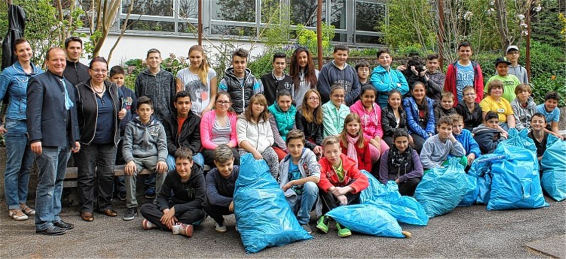 14 Schulen und 20 Vereine beteiligen sich an der Stadtputzete