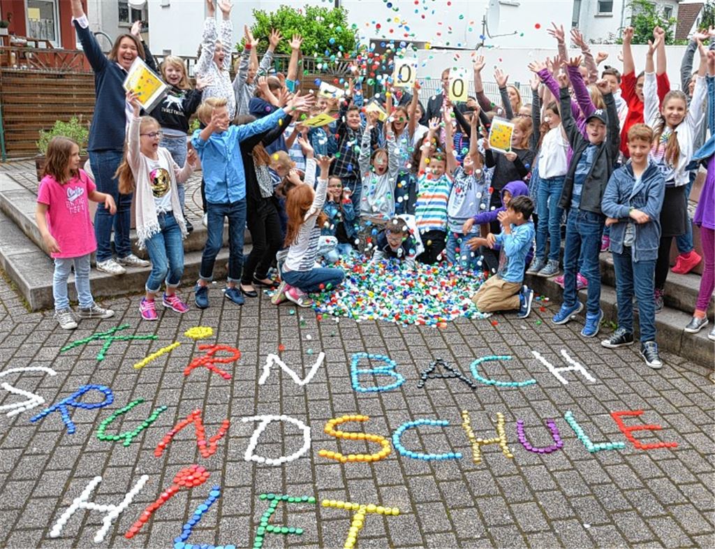 Plastikdeckel im Kampf gegen Polio