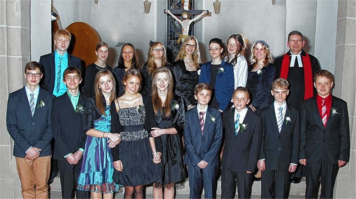 17 Konfirmanden werden in Lomersheim eingesegnet – und stehen stellvertretend für viele Altersgenossen in der Region.