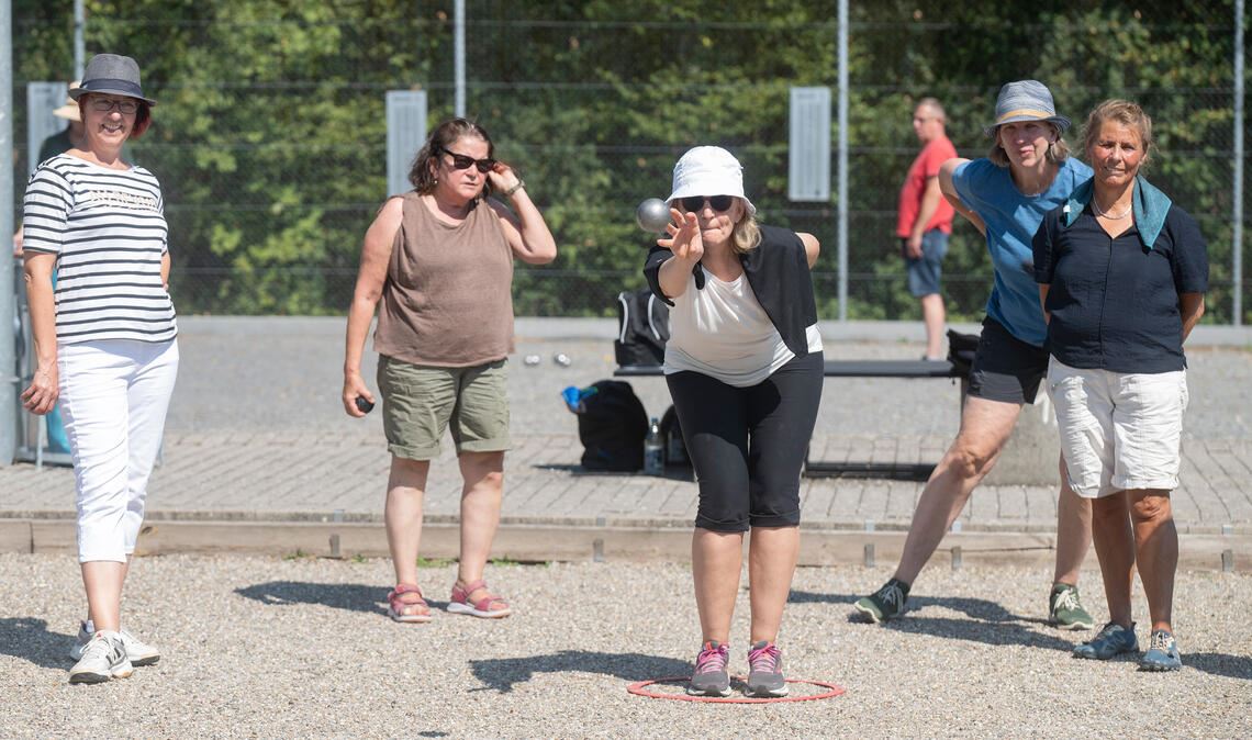 19 Teams spielen bei 36 Grad in Ötisheim um den Turniersieg. Fotos: Fotomoment