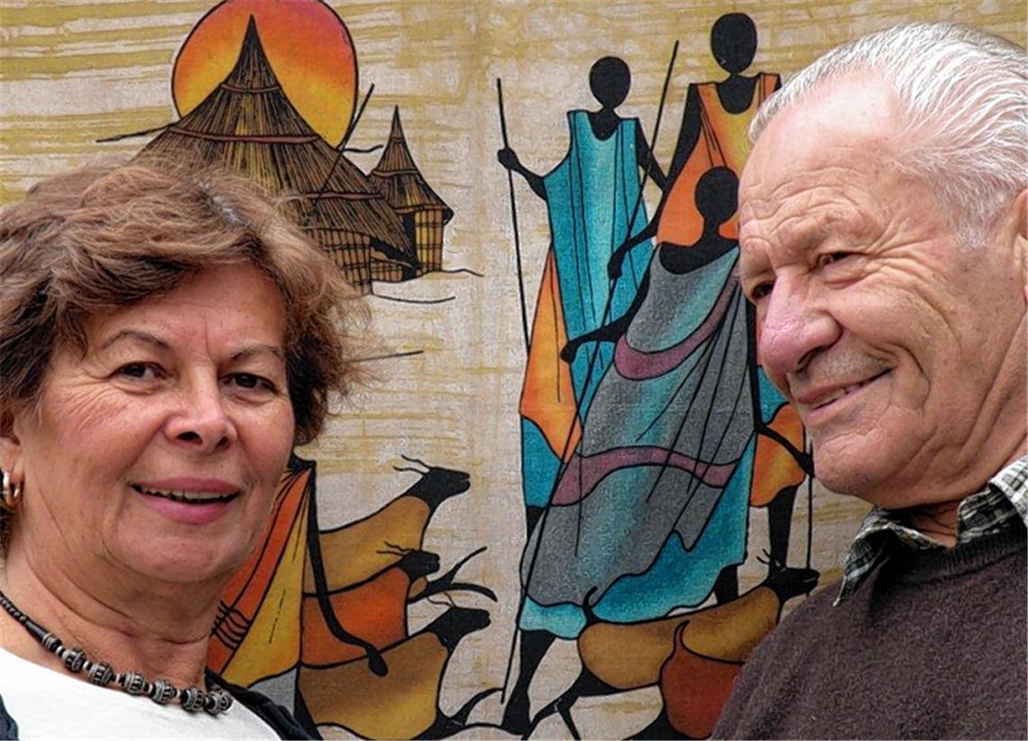 20 Jahre Hilfe für Tansania: Ursula Hoffmann, die Vorsitzende des Vereins, und ihr Mann Peter, der als Kassierer fungiert.