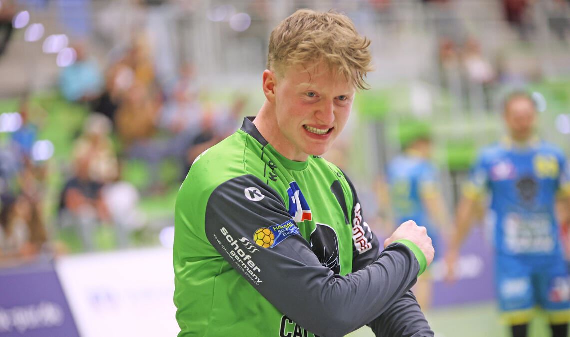 20 Paraden: Moritz Luckert.