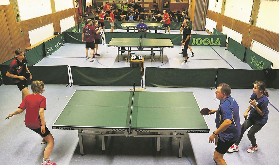 Die Tischtennistage sind zurück 2019 fanden die Tischtennistage zum bislang letzten Mal statt. Nun freut sich der TSV Großglattbach auf den Neustart nach der coronabedingten Zwangspause. Foto: Archiv