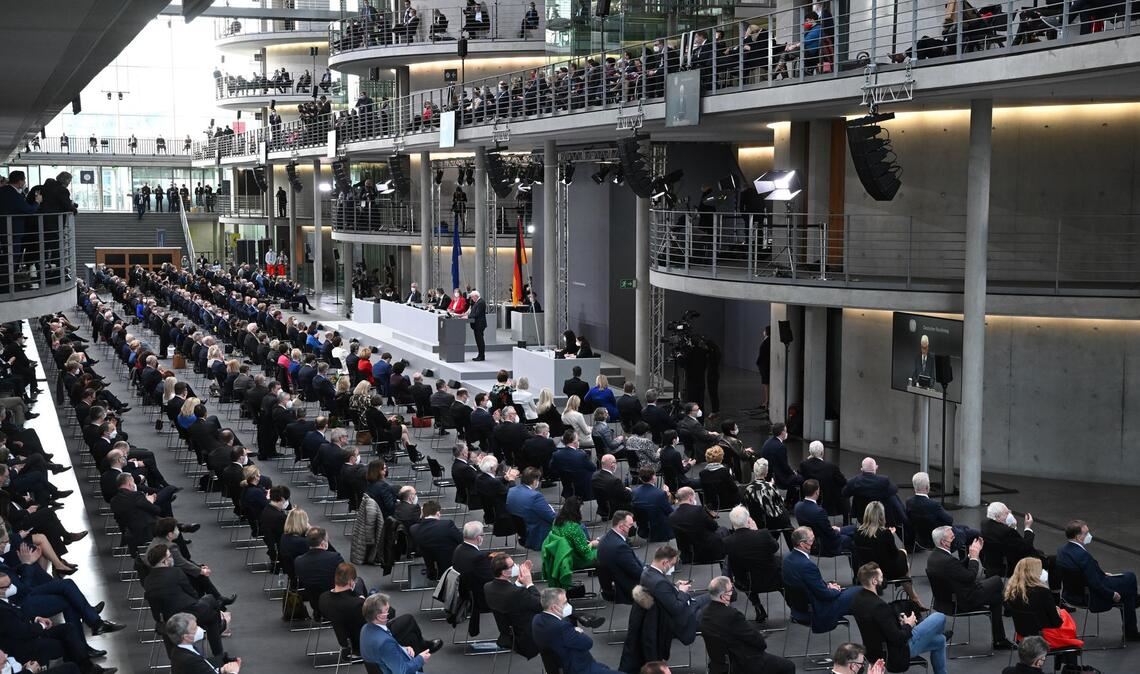 2022 tagte die Bundesversammlung unter Corona-Bedingungen. (Archivbild)