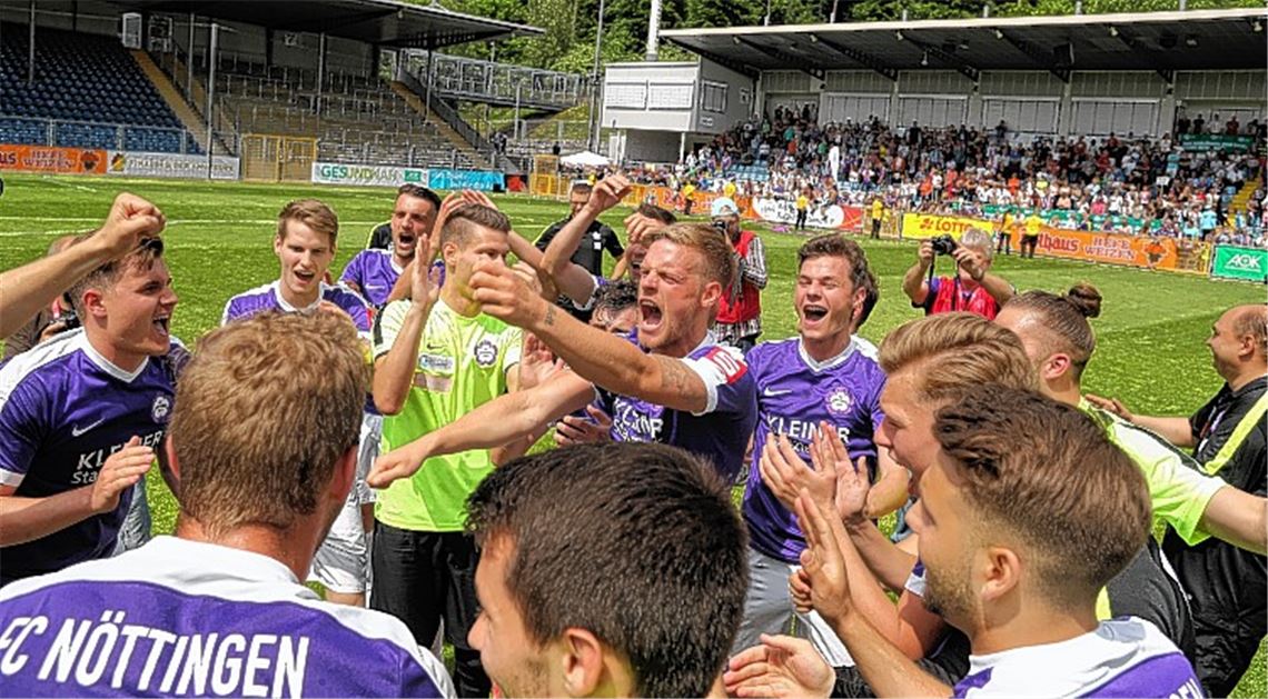 FC Nöttingen zieht in den DFB-Pokal ein