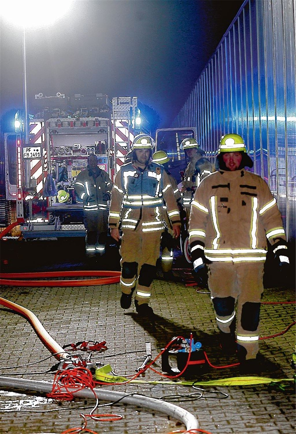 Großeinsatz nach Verpuffung