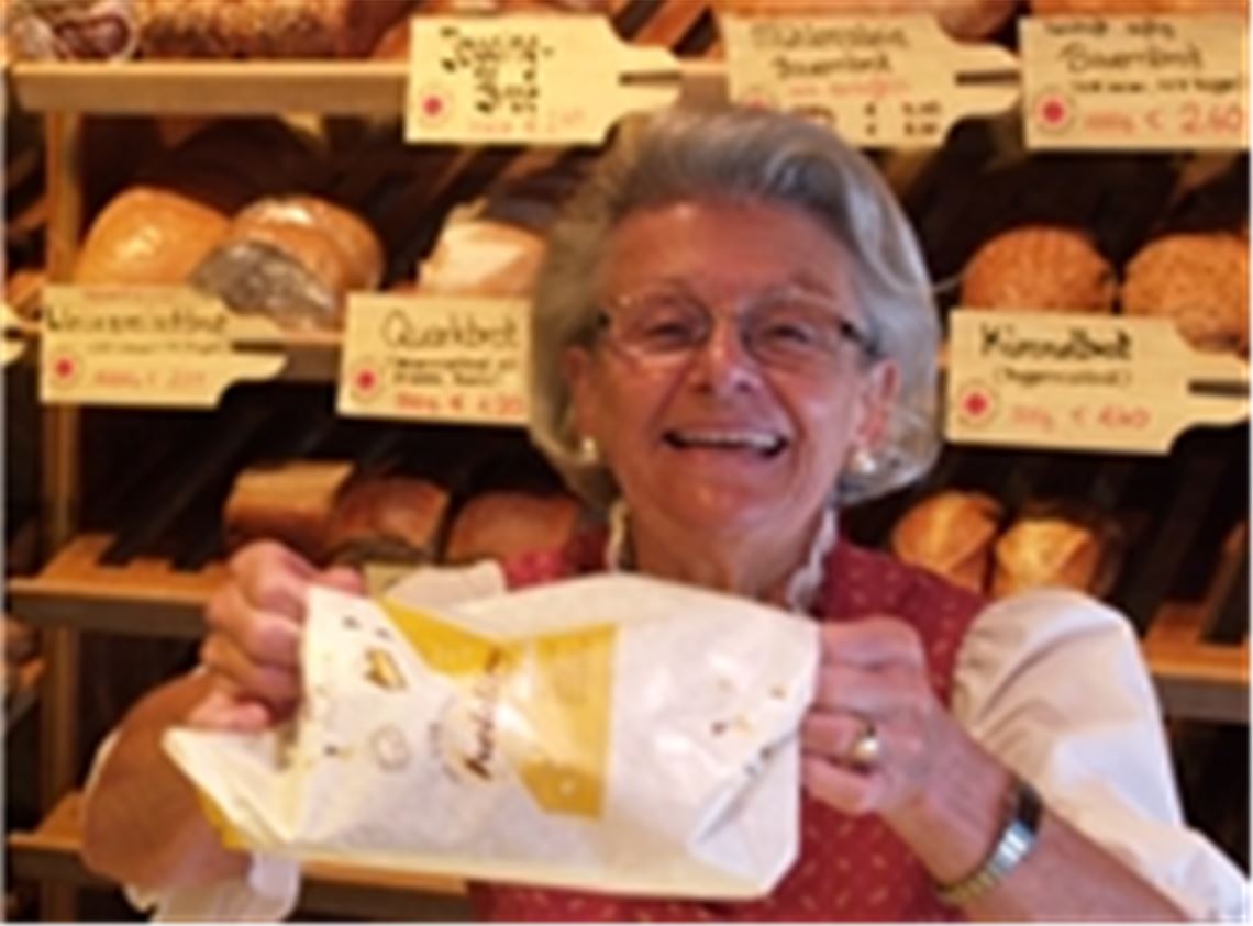 53 Jahre stand Rosemarie Heidinger in der Traditionsbäckerei Heidinger „ihren Mann“. 