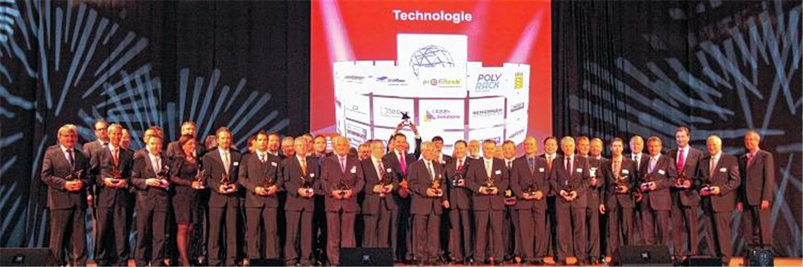 53 Unternehmen werden bei der Glanzlichter-Gala für herausragende Leistungen im Bereich Technologie geehrt. Weitere 47 Firmen holten sich Sterne in den Kategorien Ökologie, Unternehmensethik, Soziales Engagement und Sozialkompetenz. 