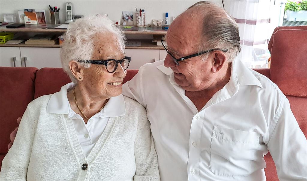 65 Jahre ein Ehepaar: Lothar und Helga Wagner. Foto: privat