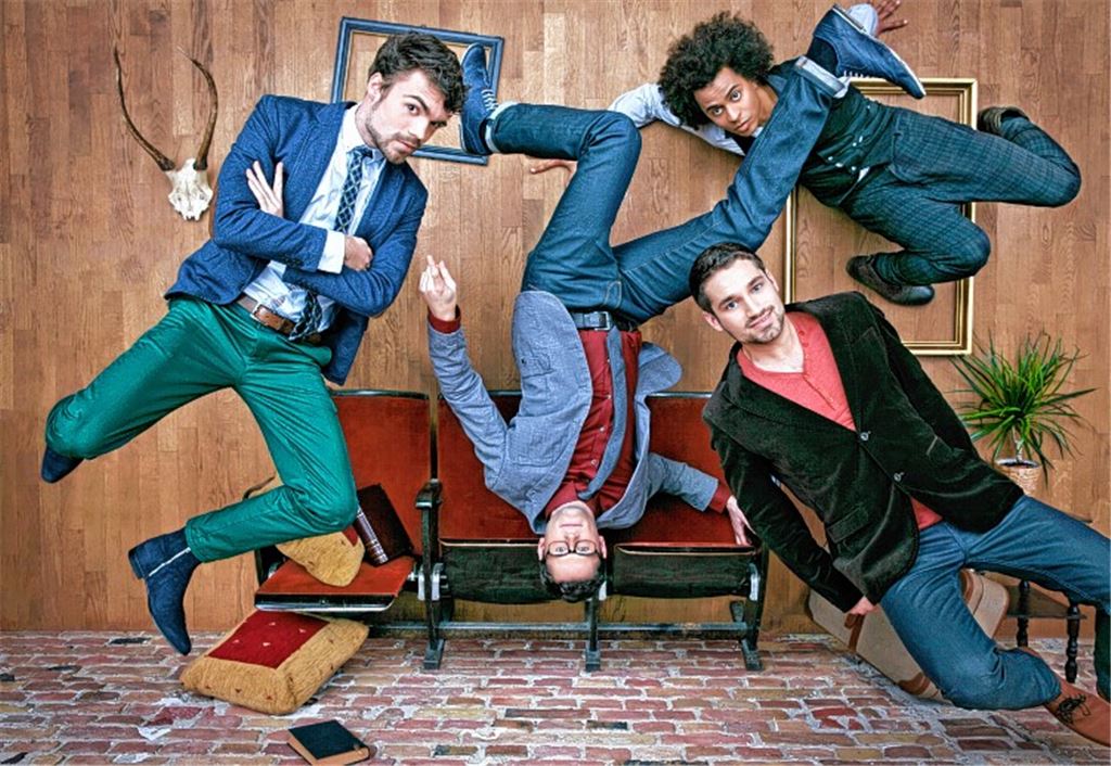 A-cappella-Musik mit hohem Unterhaltungswert versprechen „Delta Q“. Foto: privat