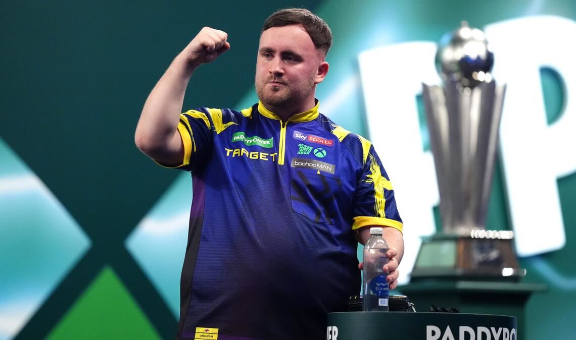 Ab 2027/28 läuft die WM mit Superstar Luke Littler im Alexandra Palace nicht mehr beim Spartensender Sport1.