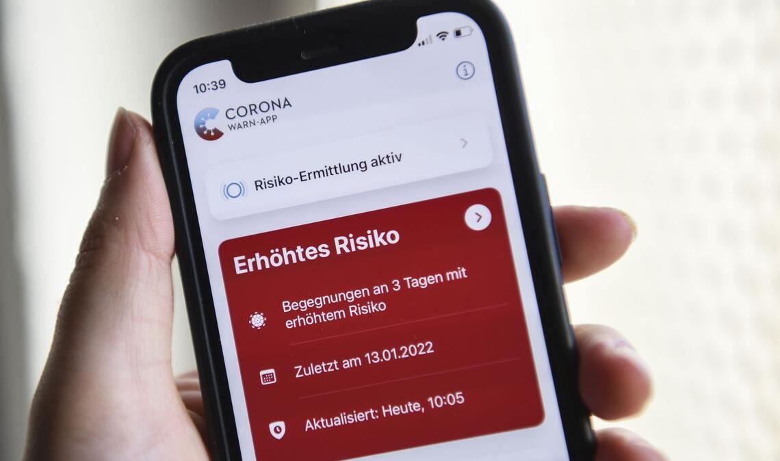Ab Juni geht die Corona-Warn-App erst einmal in den Ruhemodus. (Symbolbild)