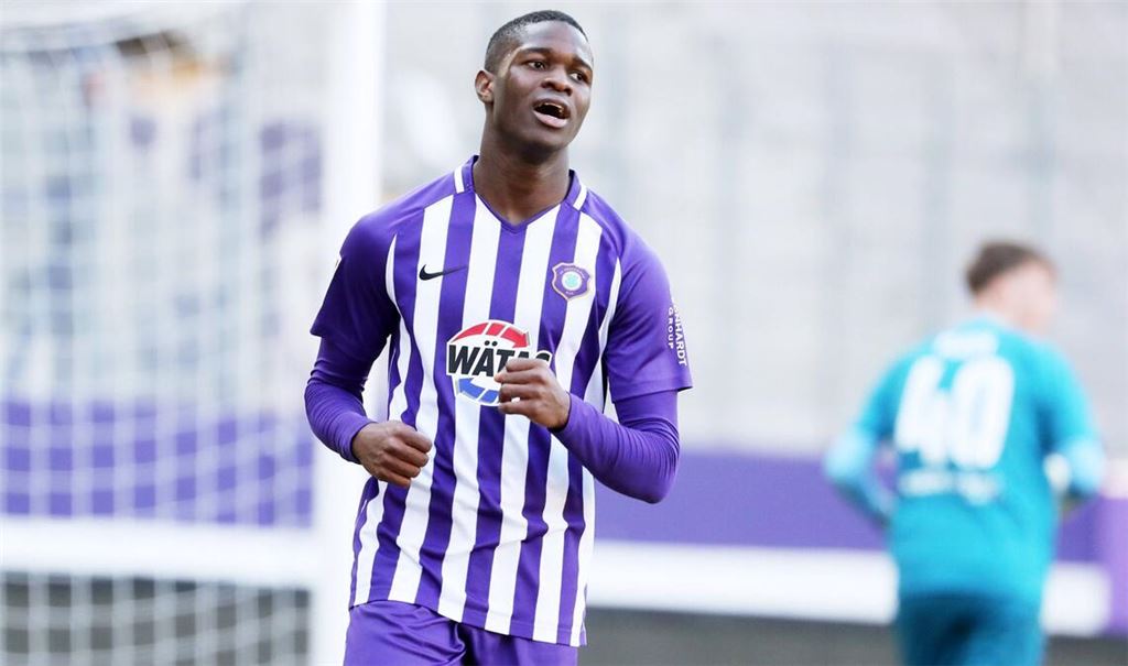 Abdoulie Mboob (hier als Probespieler im Dress des FC Erzgebirge Aue) spielte zuletzt beim Oberligisten Türkischer SV Singen.