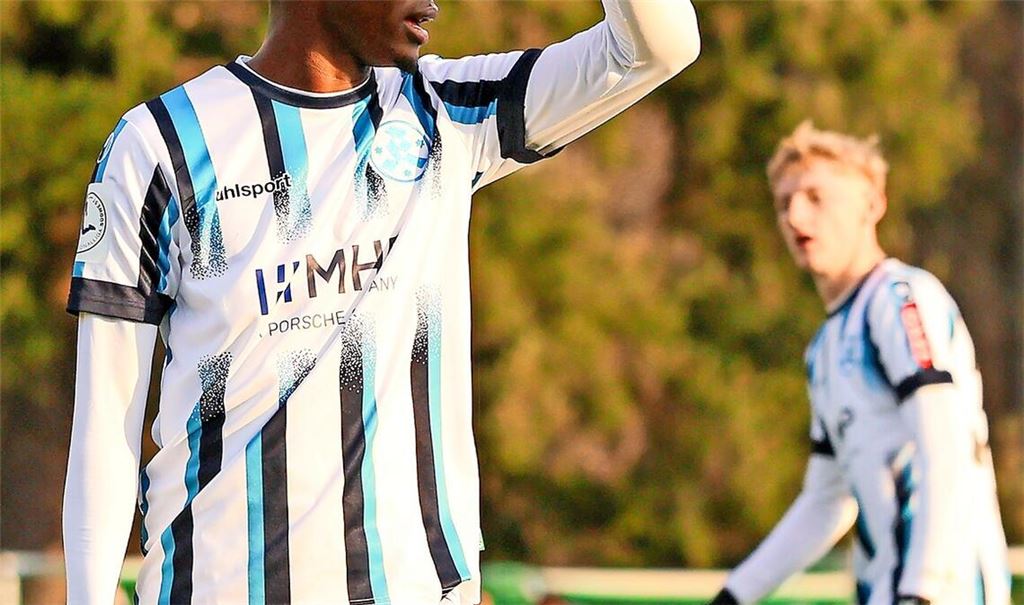 Abdoulie Mboob konnte bisher nur in Testspielen für die Stuttgarter Kickers am Ball sein.