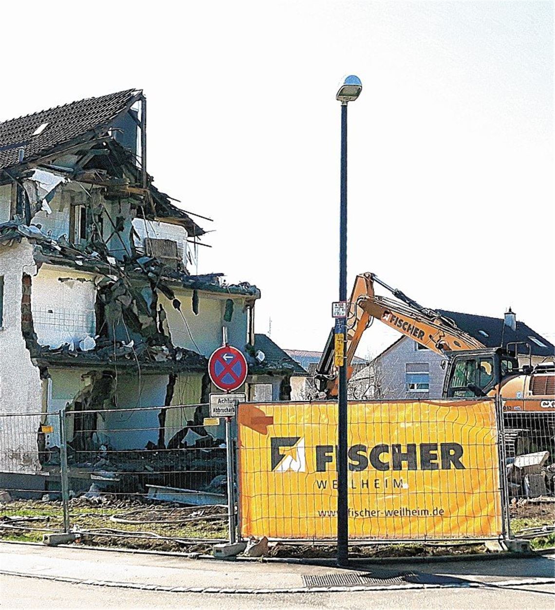 Kreisbau schafft Platz für Neubauprojekt