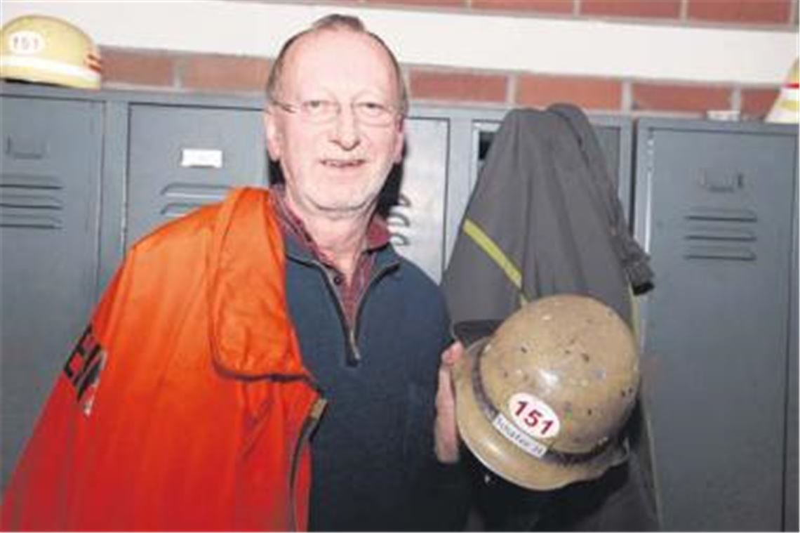 Abschied nach 50 Jahren bei der Feuerwehr: Am 13. Februar scheidet der Vize-Kommandant der Mühlacker Feuerwehr, Hermann Schäfer, aus Altersgründen aus dem aktiven Dienst aus. Foto: Franz
