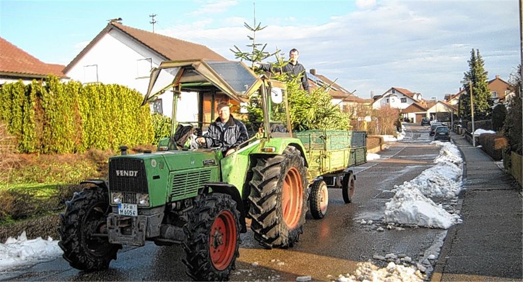 Abschied von der Weihnachtszeit.