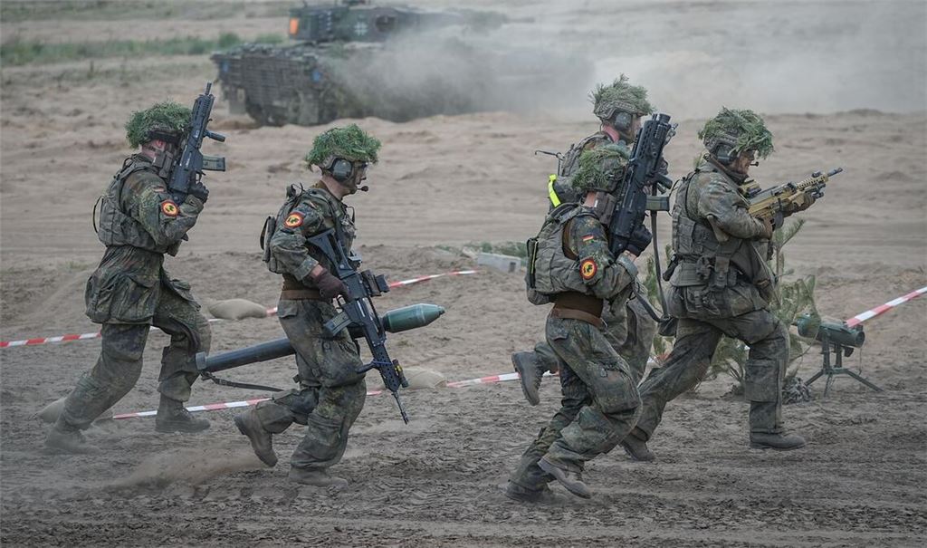 Abschluss der Nato-Übung Quadriga 2024