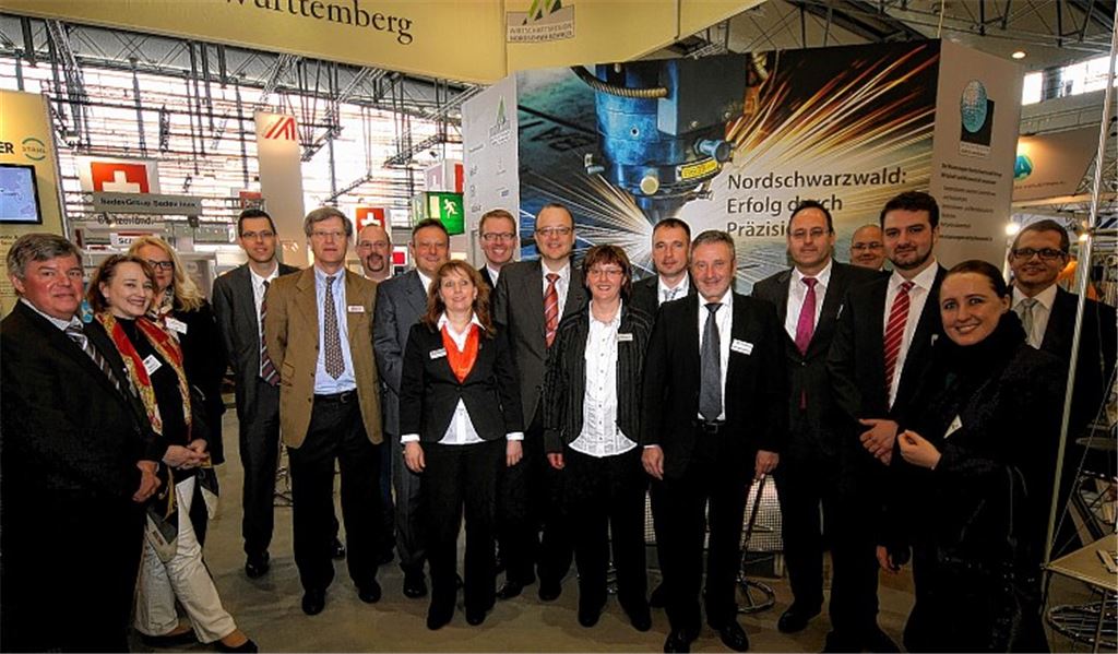 Acht Firmen aus dem Enzkreis bilden diese Woche die Aussteller-Gemeinschaft am Stand der WFG auf der Hannover-Messe. Ihr gemeinsames Credo: Erfolg durch Präzision.