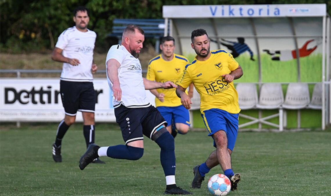 Action im Viktoria-Sportpark.