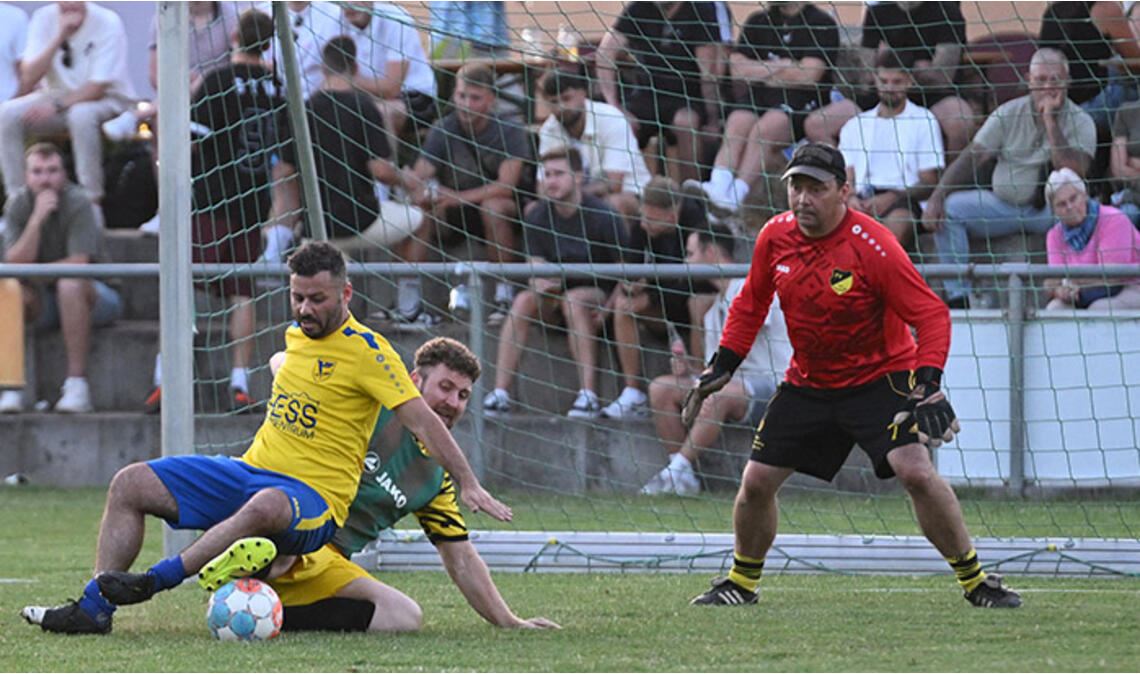 Action im Viktoria-Sportpark.
