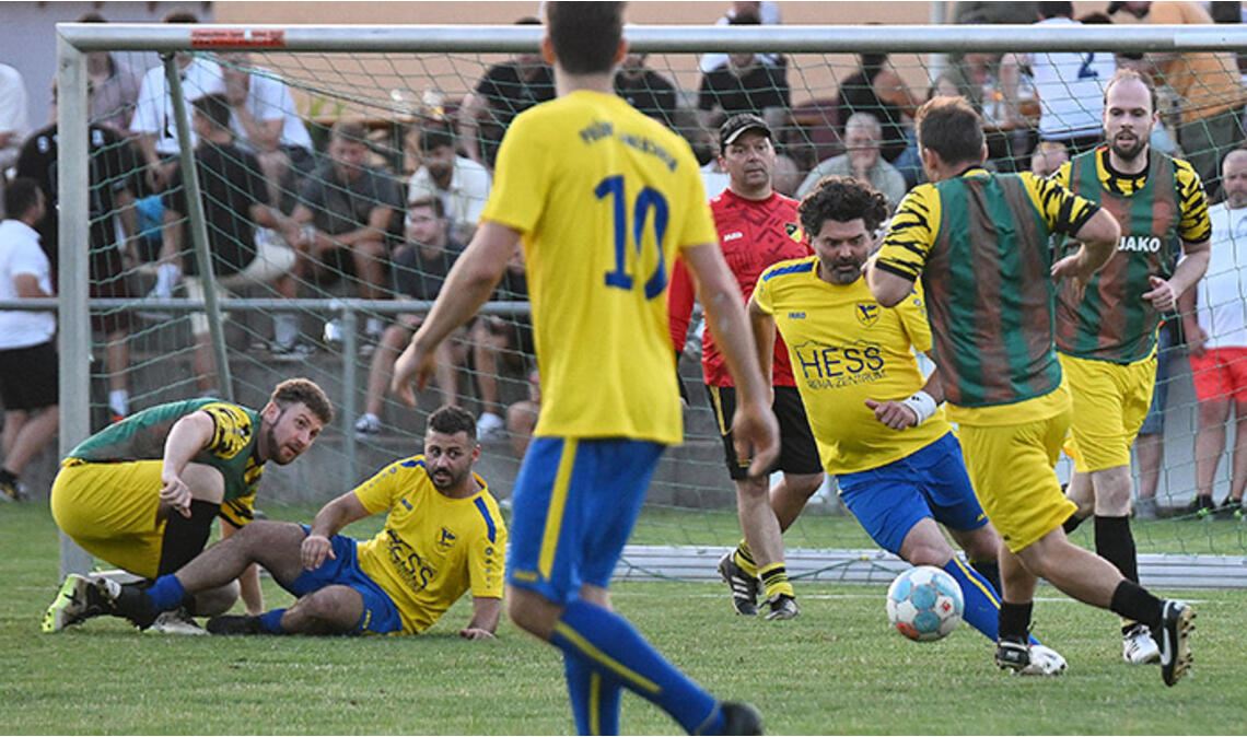 Action im Viktoria-Sportpark.