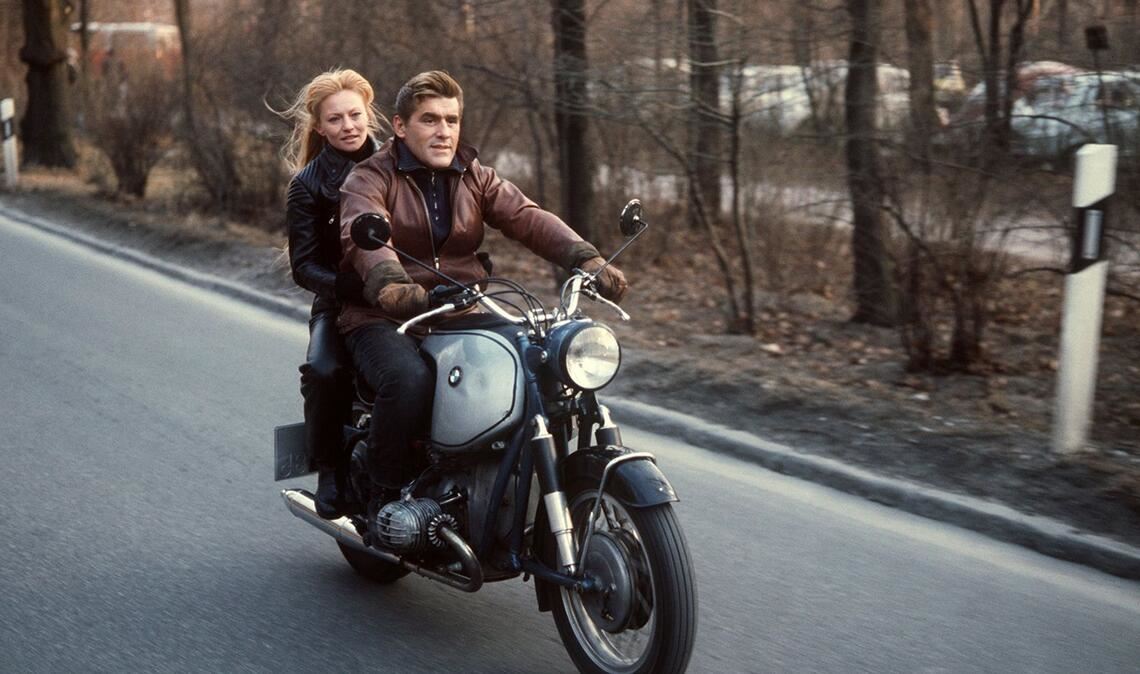 Adorf und Karin Baal auf ener undatierten Aufnahme. (Archivbild)