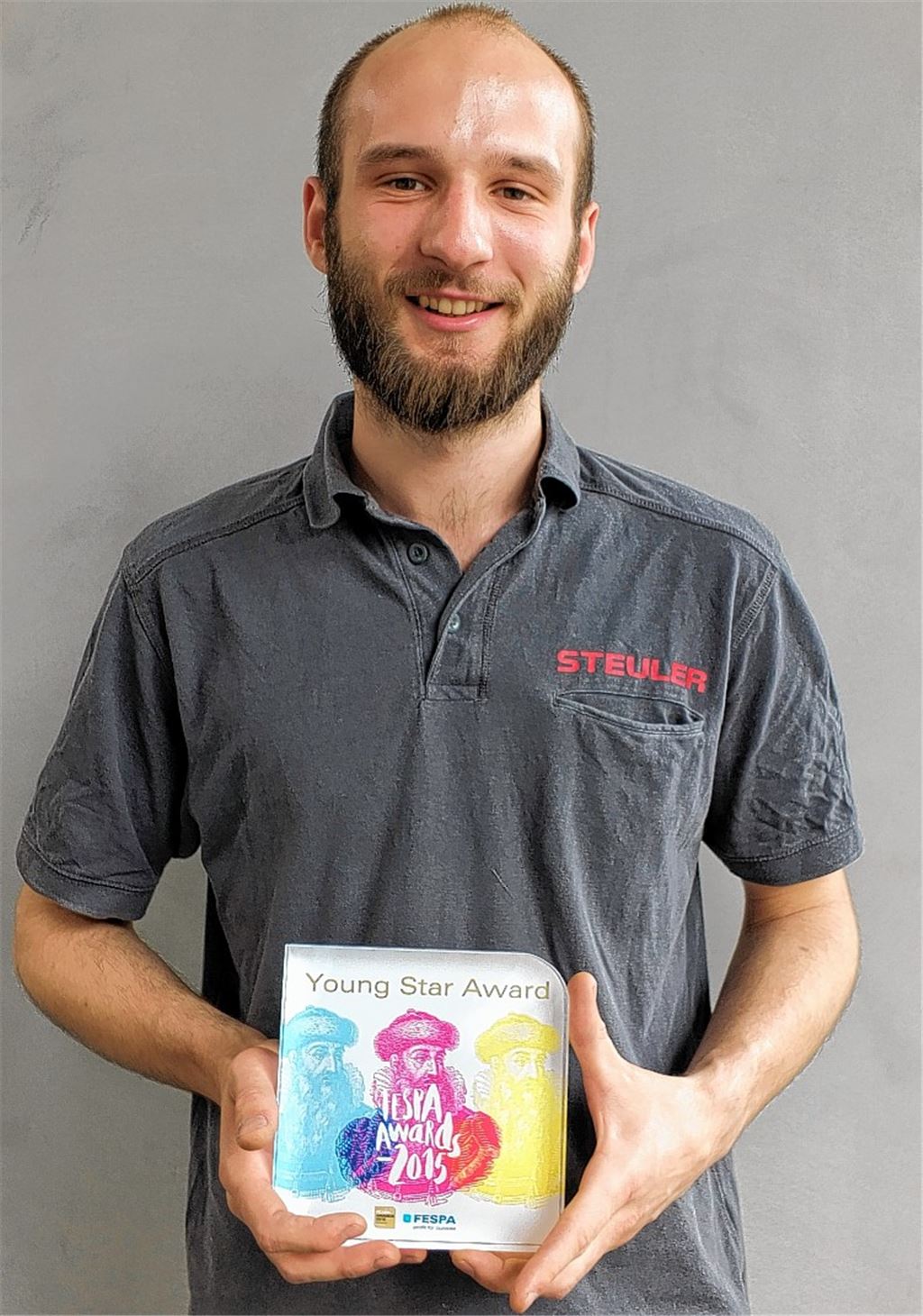 Adrian Wolf und der Beweis seiner Kreativität.