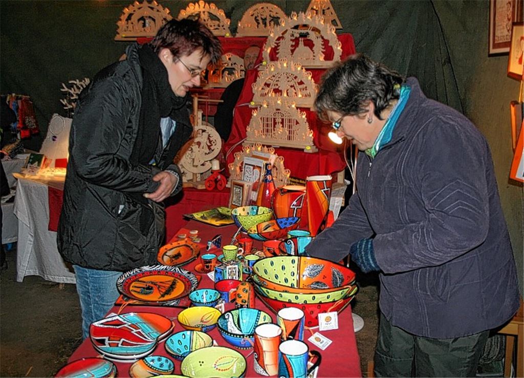 Adventsmarkt auf dem Aussiedlerhof.