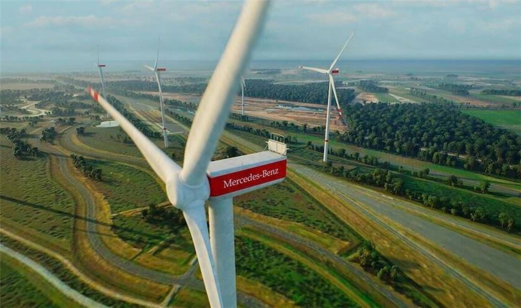 Ähnlich wie auf diesem Bild soll ein Windpark auf dem Mercedes-Testgelände in Papenburg entstehen.
