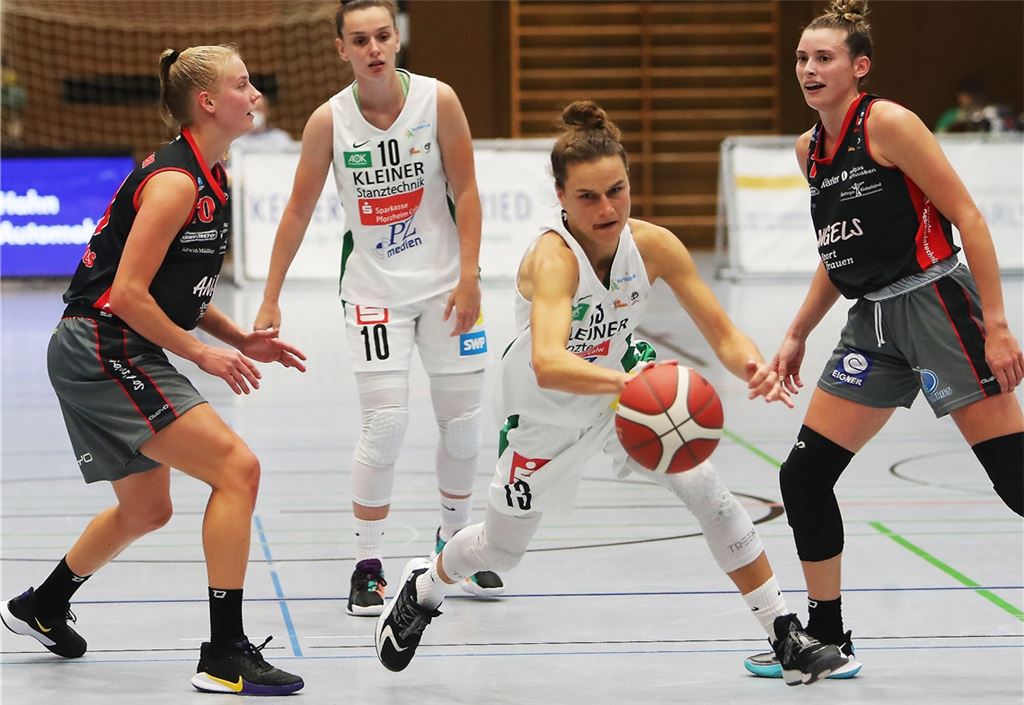 Agnieszka Skobel von den Sternen setzt sich gegen Nördlingerinnen durch. Foto: Rubner