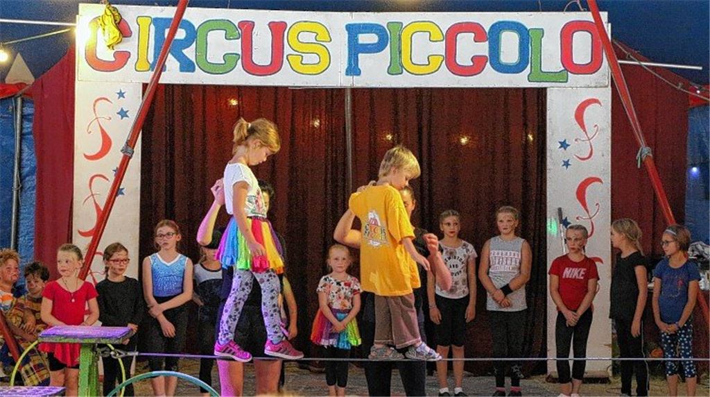 Buntes Zirkustreiben hautnah erlebt