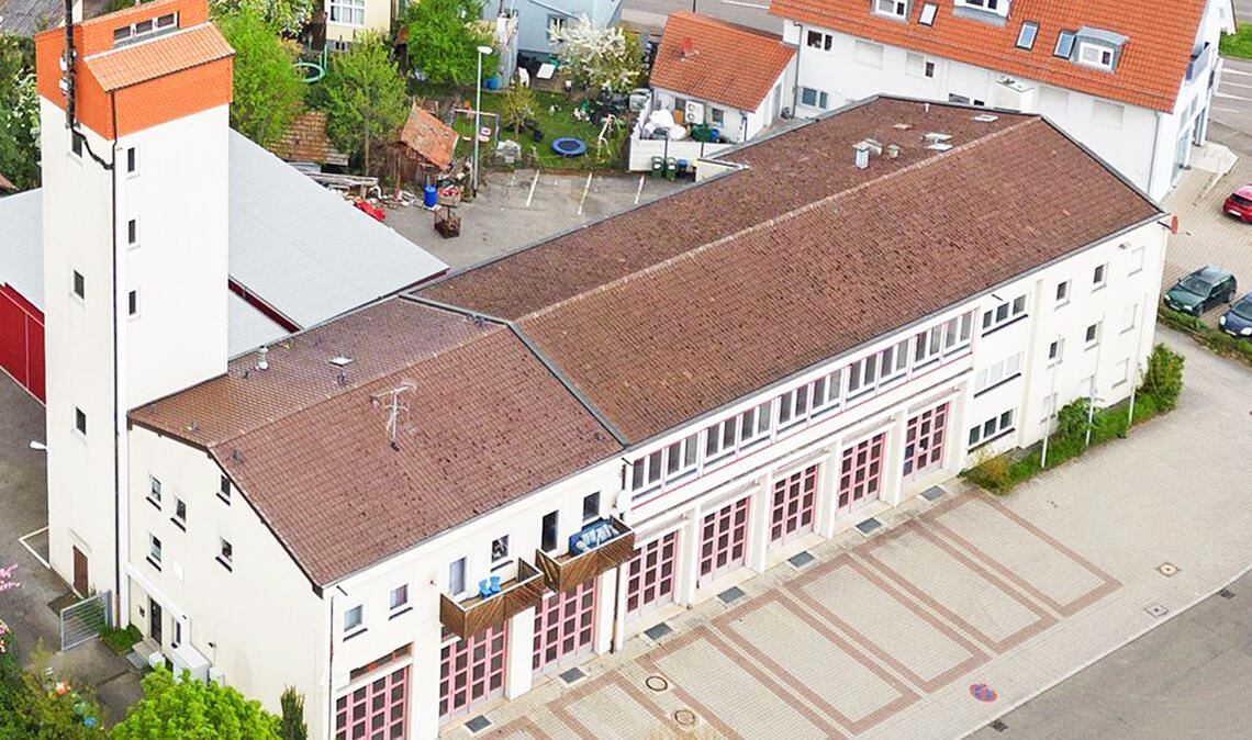 Akute Engpässe in Mühlacker: Könnte das Gelände der alten Feuerwache vorübergehend zur Unterbringung von Flüchtlingen dienen? Foto: Archiv