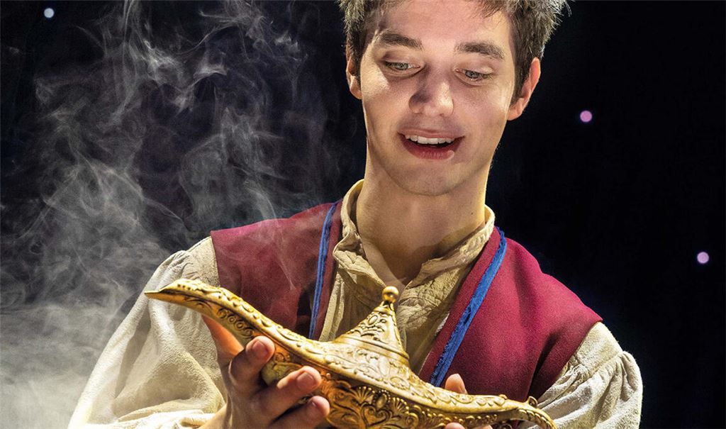 Aladin kommt nach Pforzheim.Foto: Theater Liberi/Nilz Böhme