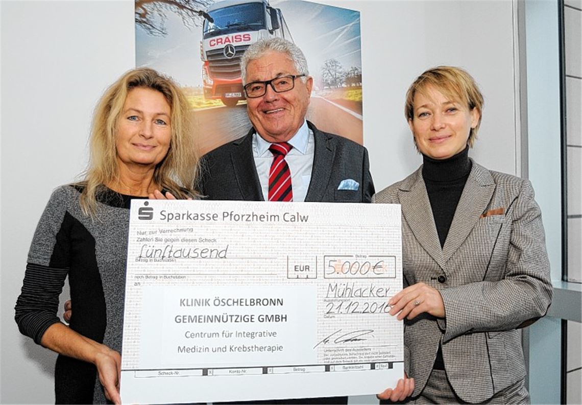 Craiss engagiert sich mit 7000 Euro