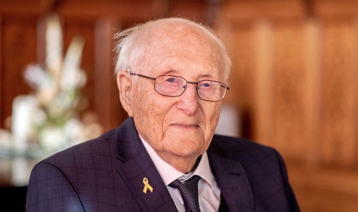 Albrecht Weinberg, einer der letzten Überlebenden des Holocaust (Archivbild).