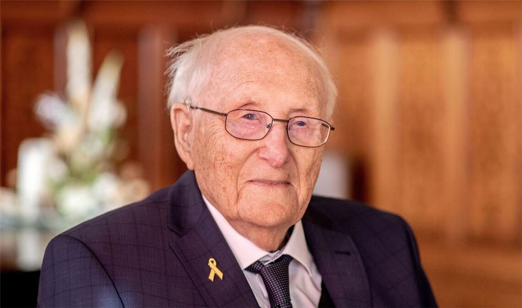 Albrecht Weinberg, einer der letzten Überlebenden des Holocaust (Archivbild).
