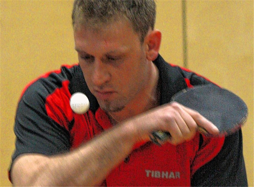 Alex Henning ist im Nachholspiel der überragende Mann bei den TTR Diefenbach. Foto: Westermann