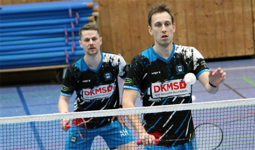 Alexander Häcker (li.) und Manuel Rathgeber steuern Punkte zum 5-3 Auswärtssieg in Stuttgart bei. Foto: privat