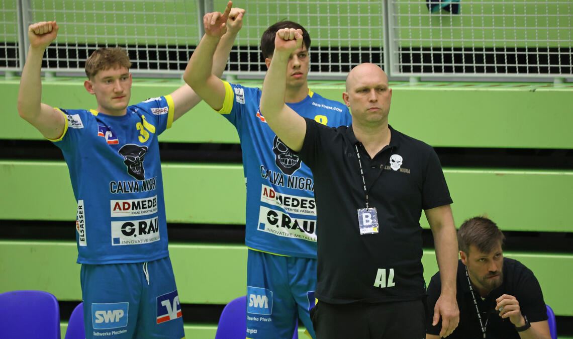 Alexander Lipps kann auf einen vollen Kader zurückgreifen. Foto: Müller