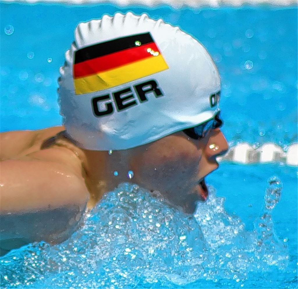 Alexander Meng, hier auf der Schmetterlingsbahn über 200 Meter Lagen, kehrt als vierfacher Landesmeister und zweifacher Vizemeister nach Mühlacker zurück.