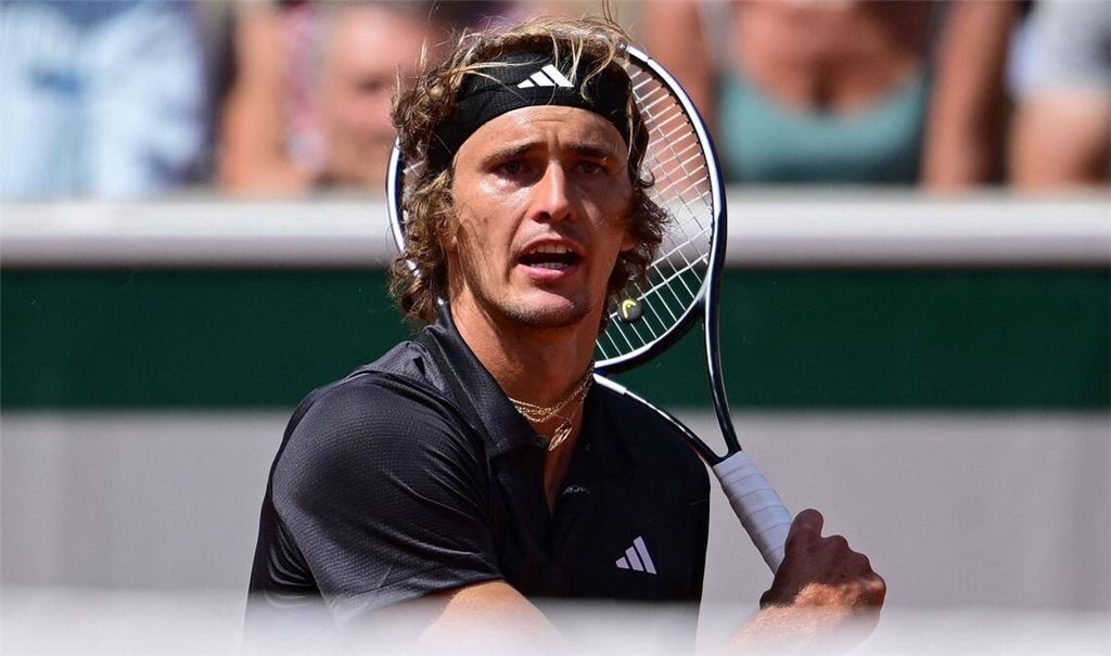 Alexander Zverev  erreichte am Ende souverän die zweite Runde.