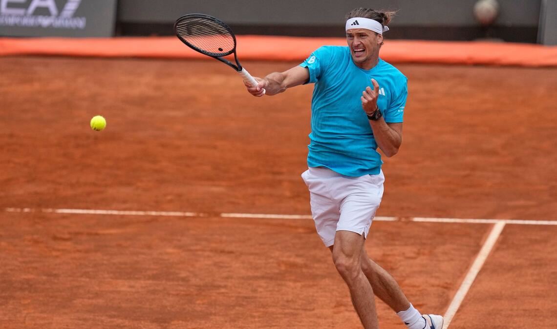 Alexander Zverev in Aktion. (Archivbild)