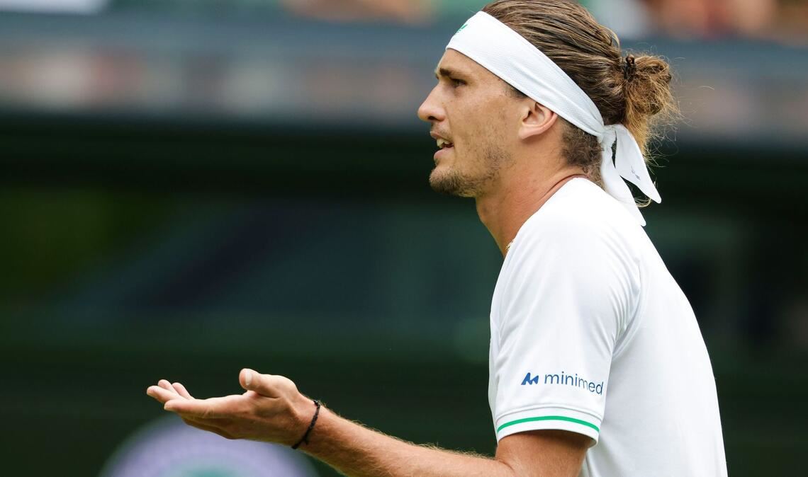 Alexander Zverev machte in Wimbledon seine mentalen Probleme öffentlich.